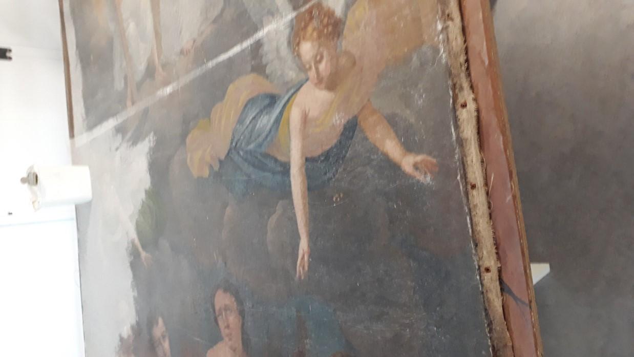 24 bandes toiles usagees