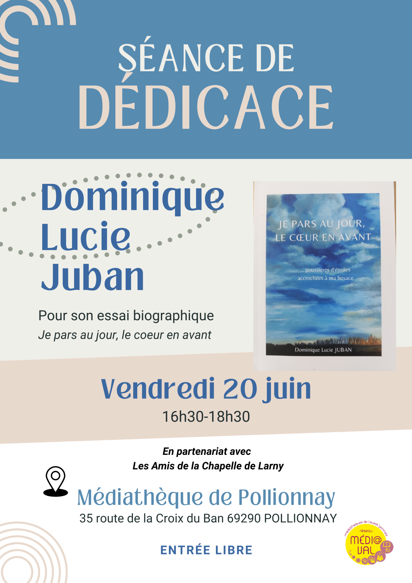 Affiche dedicace 1