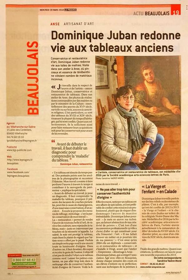 Article dominique juban