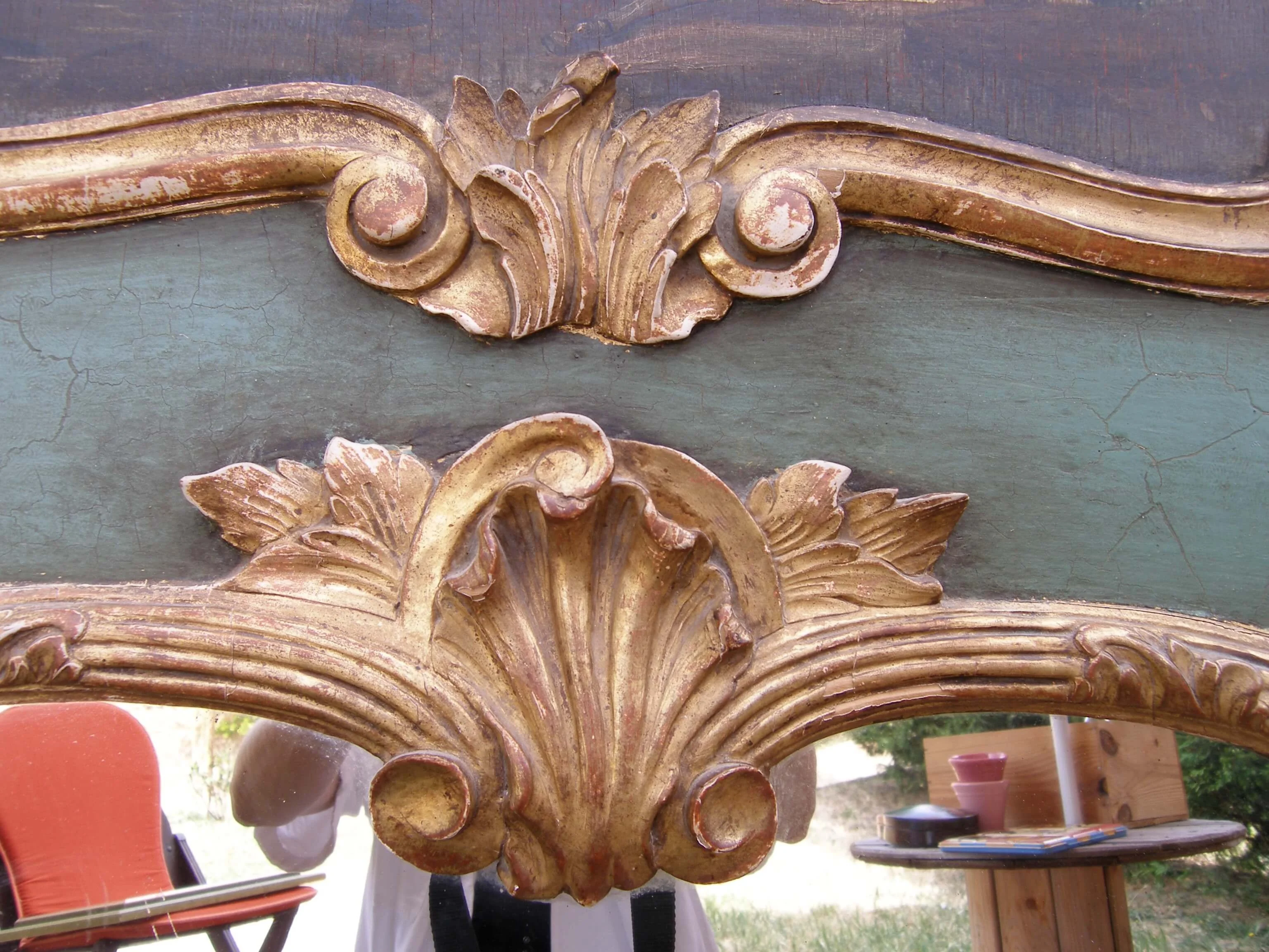 7 dorure avant restauration